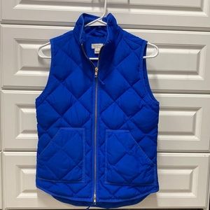 J Crew Quilted Excursion Puffer Vest